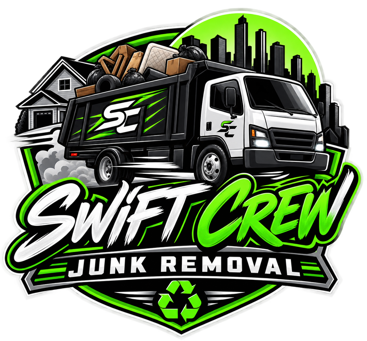 Swift Crew Junk Removal logo